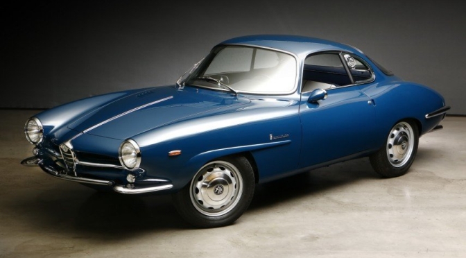 Automobile Nostalgia: “1963 Alfa Romeo Giulia – 1600 Sprint Speciale”