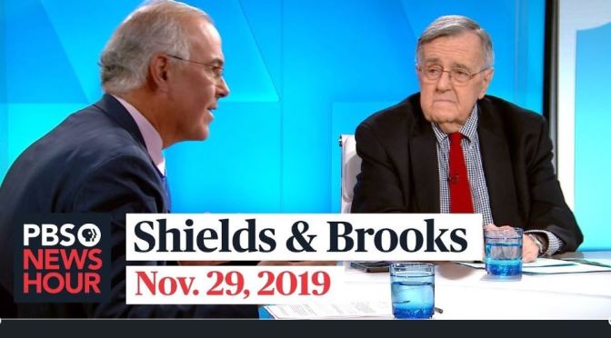 Top Political Podcasts: Mark Shields And David Brooks On The Latest In Washington (PBS)