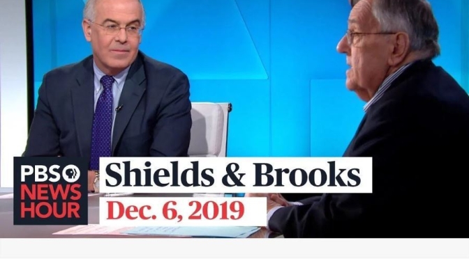 Top Political Podcasts: Mark Shields And David Brooks On The Latest In Washington (PBS)