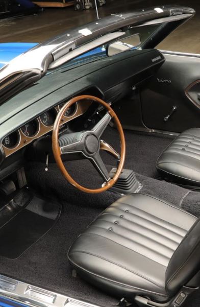 1971 Plymouth Barracuda Interior Classic Driver