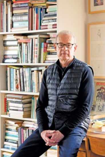 Don Gillmor in his home office Photograph by May Truong Maclean's Magazine January 8 2020