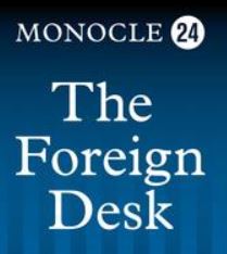 Monocle 24 The Foreign Desk logo