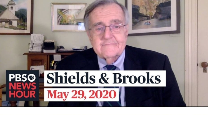 Political News: “Shields & Brooks” On The Latest In Washington (PBS Video)