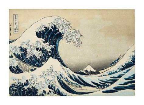 Katsushika Hokusai (1760-1849), Kanagawa oki nami ura (In the Well of the Great Wave off Kanagawa), from the series Fugaku sanjurokkei (Thirty-six Views of Mount Fuji).