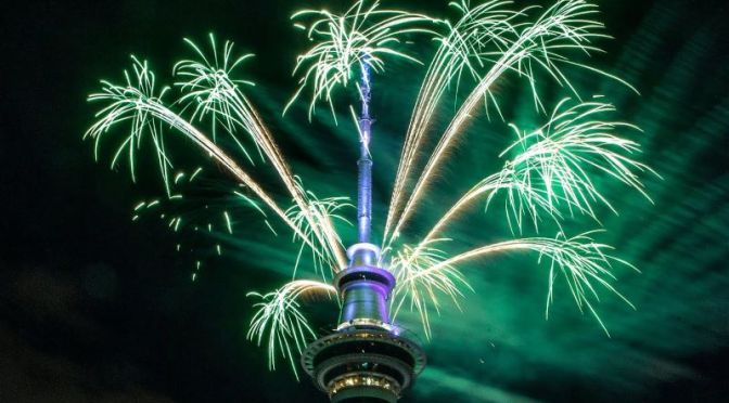 New Year 2021: Auckland, New Zealand – 1st Major City Firework Display