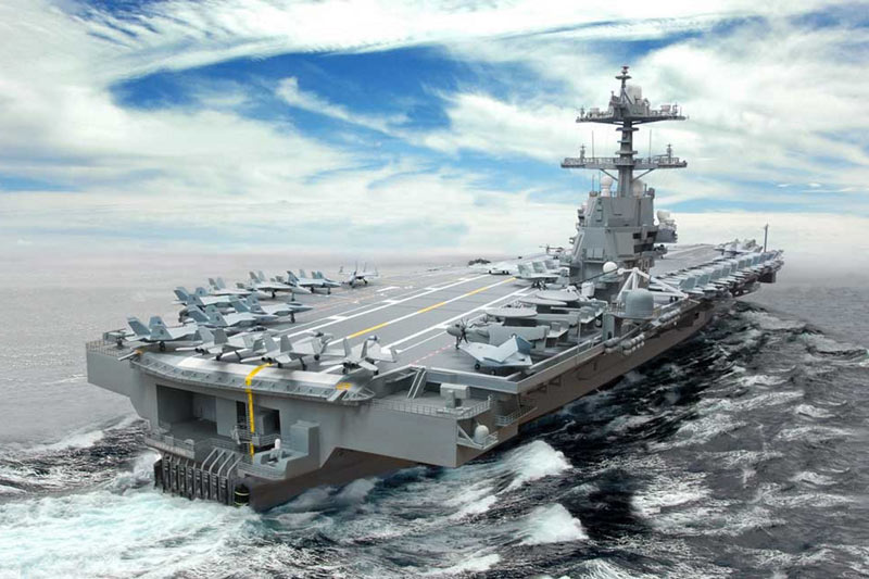 Inside Views: 'USS Gerald R. Ford' Aircraft Carrier | Boomers Daily