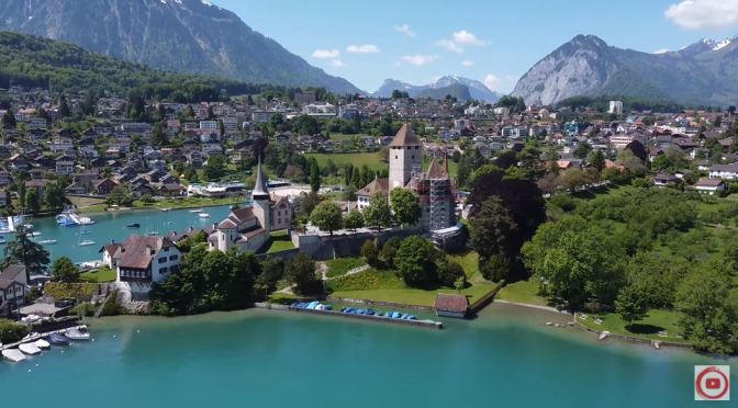 Views: Spiez Castle In Switzerland (4K Video)