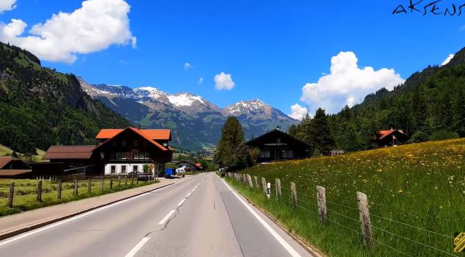 Swiss Drives: Kandersteg To Interlaken (5K Video)