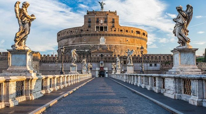 Walks: Castel Sant’Angelo – Mausoleum Of Hadrian In Rome, Italy (4K Video)