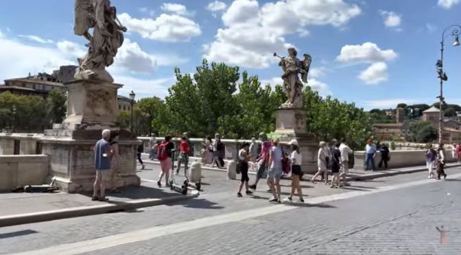 Walks: Top Landmarks Of Central Rome, Italy (4K)