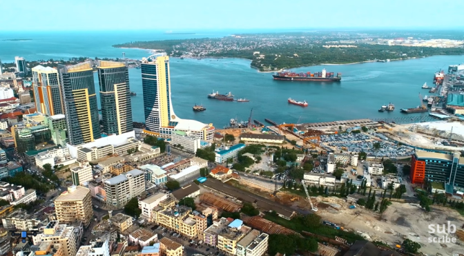 Africa City Views: Dar es Salaam In Tanzania (4K)