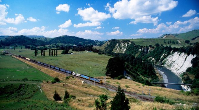 New Zealand Train Lines: North Island Main Trunk
