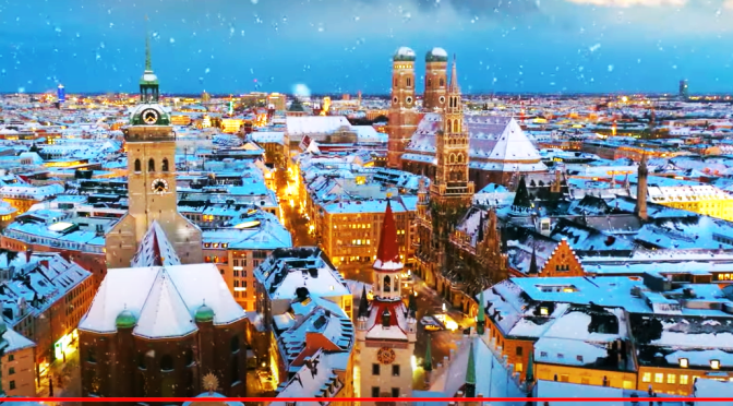 Aerial Views: Munich In Bavaria, Germany (8K)