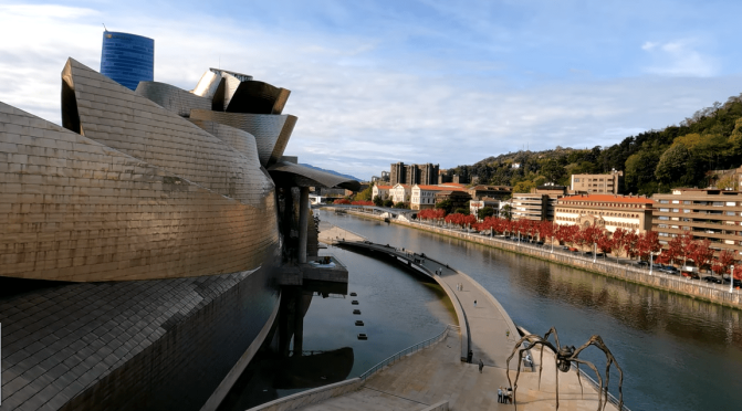 Walking Tour: Bilbao In Northern Spain (4K)