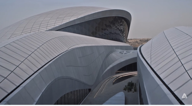 New Architecture: BEEHA Headquarters In Sharjah, UAE By Zaha Hadid (2022)