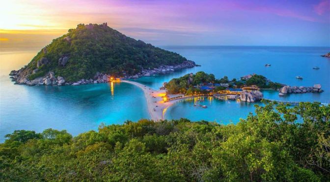Island Views: Koh Nang Yuan In Thailand (4K)