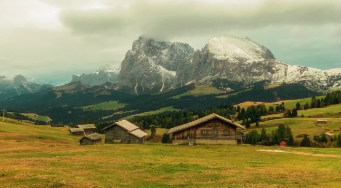 Mountain Views: Two Sides Of The European Alps (4K)