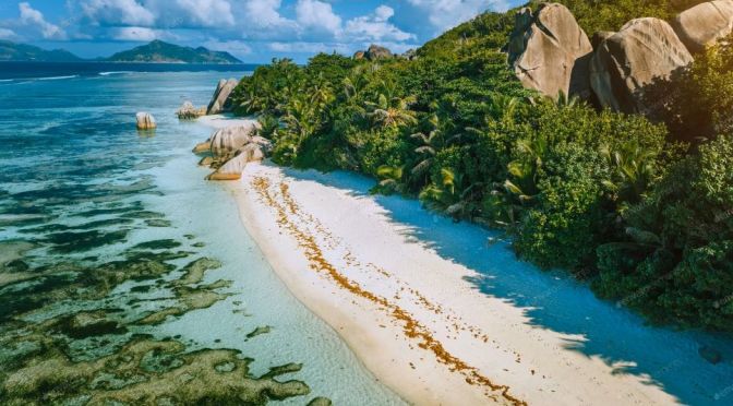 Island Views: La Digue In Seychelles, Indian Ocean