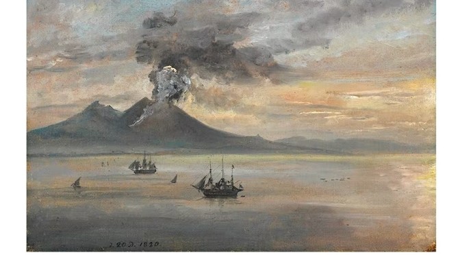 Art: Volcano Painting In Europe From 1780-1870