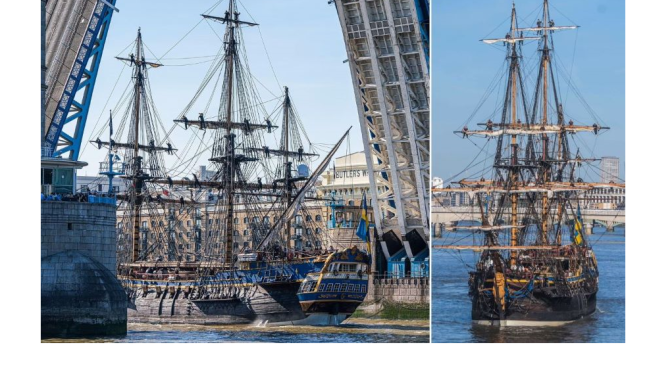 Tours: ‘The Götheborg’ Wooden Sailing Ship