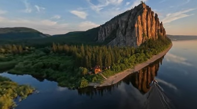 360° Views: Lena Pillars National Park, Siberia