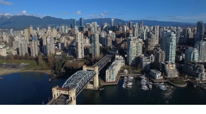 Aerial Views: Vancouver, British Columbia, Canada