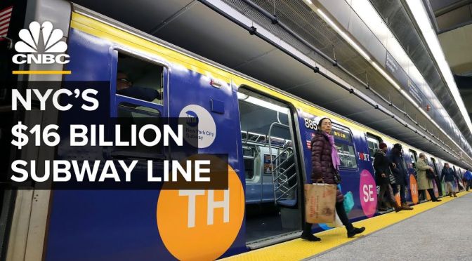 Public Transit: NYC’s $16 Billion Subway Line Costs