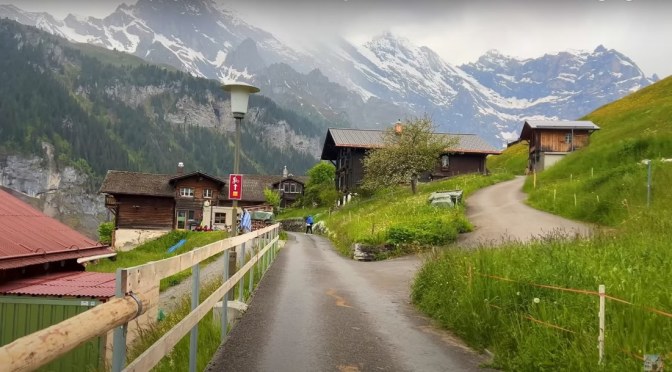 Travel: A Walking Tour Of Gimmelwald, Switzerland