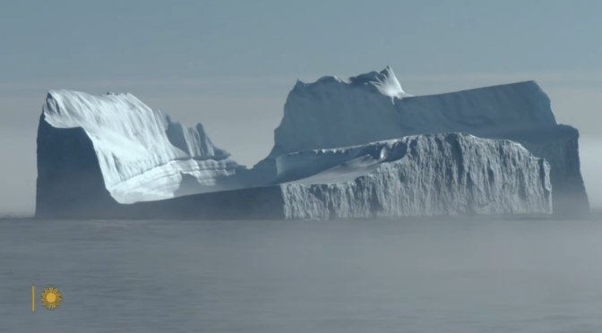 Nature: Icebergs Off The Antarctic Peninsula
